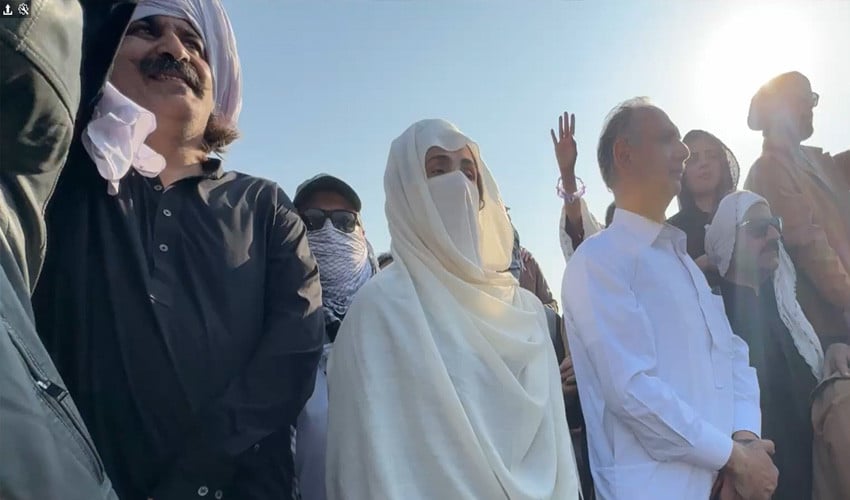 PTI protest: Bushra Bibi, CM Gandapur make a run for it as 450 protesters arrested